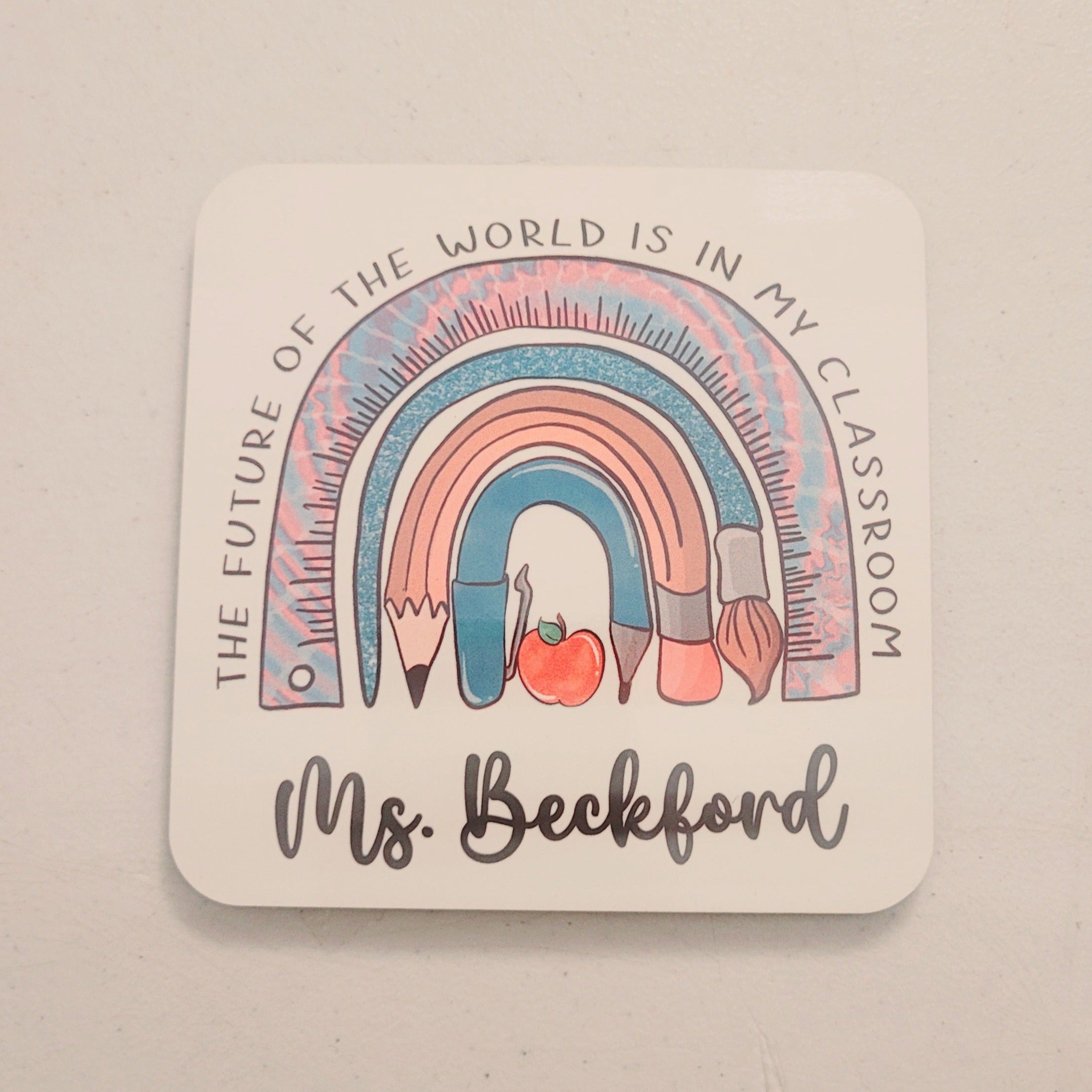 Teacher Personalized Coaster