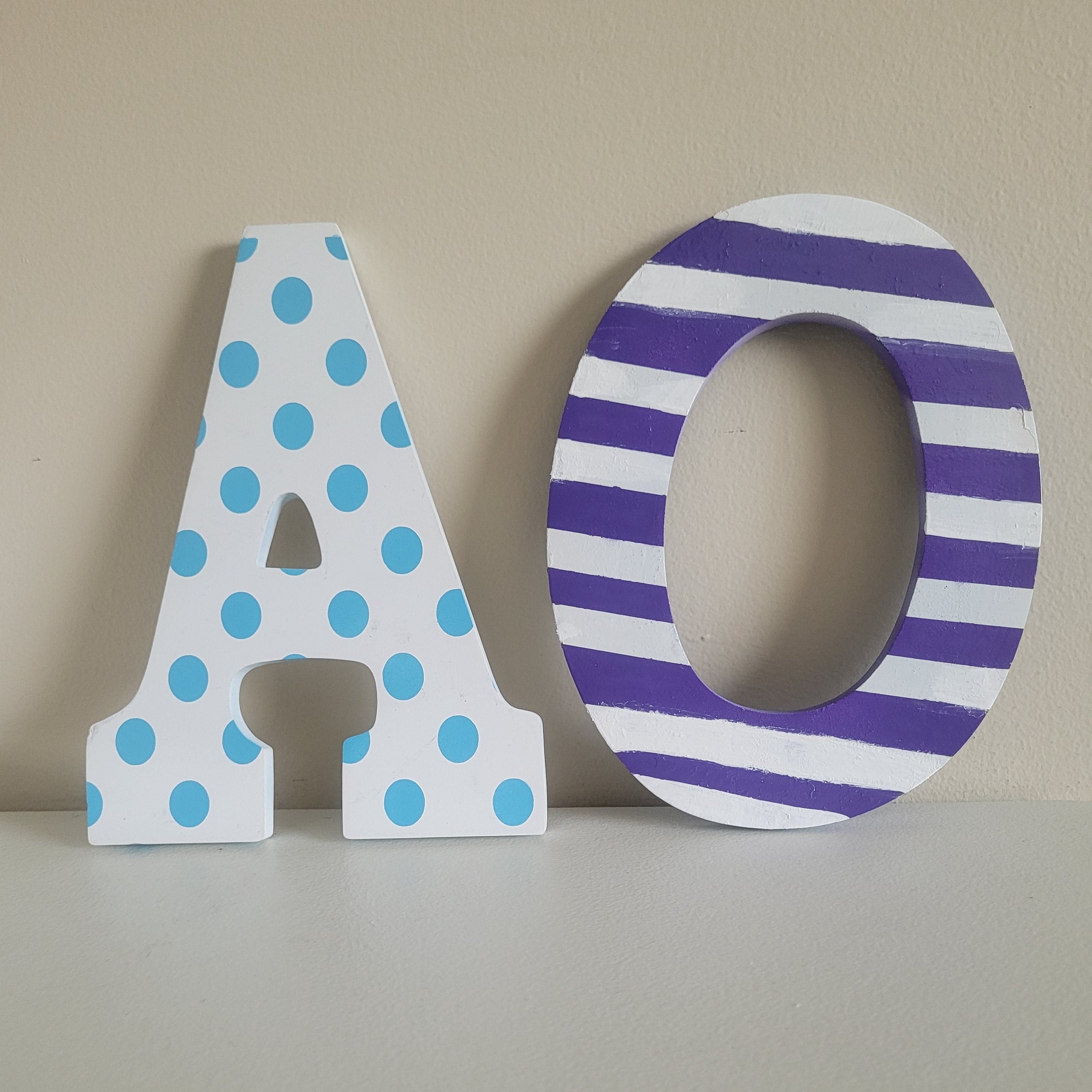 Wood Display Letter