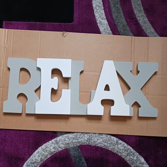 Wood Display Letter