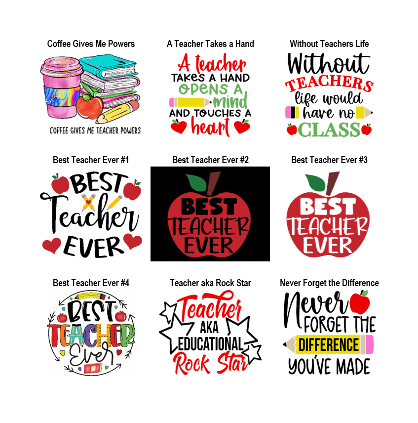 Teacher Personalized Coaster