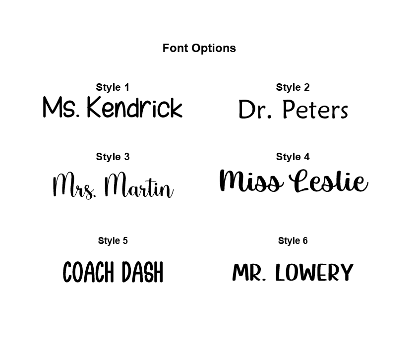 Teacher Personalized Coaster