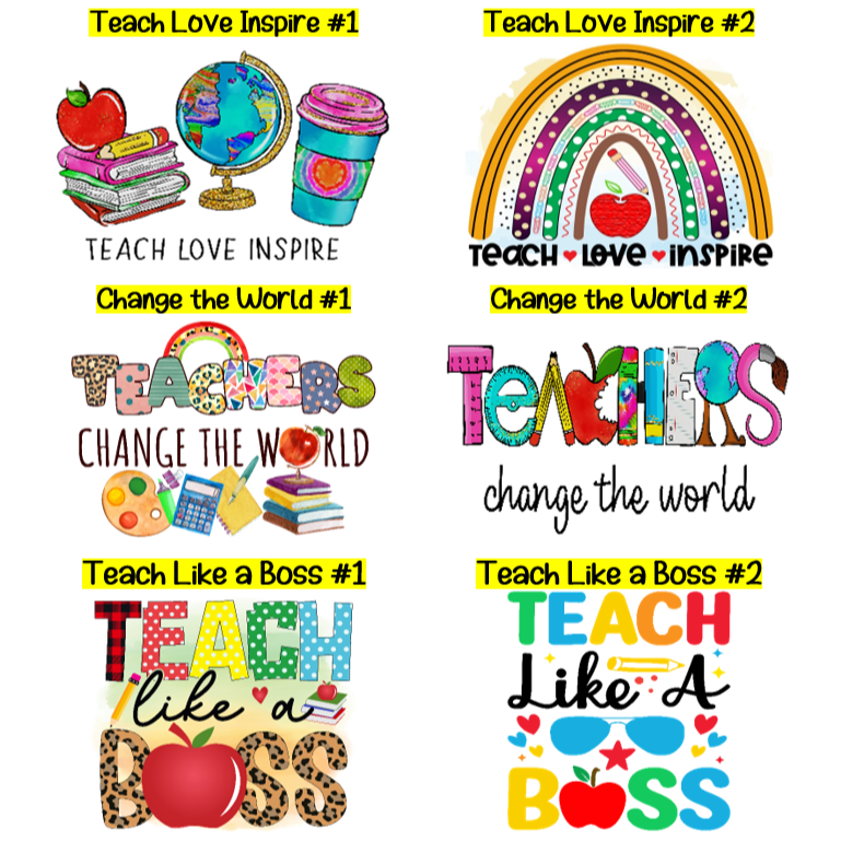 Personalized Teacher Tote Bag