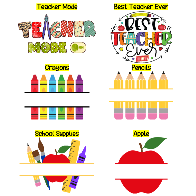 Personalized Teacher Tote Bag