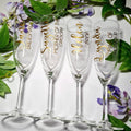 Wedding Party Toasting Glass