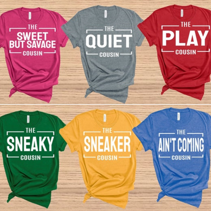 The Blank Cousin Group Party T-Shirt