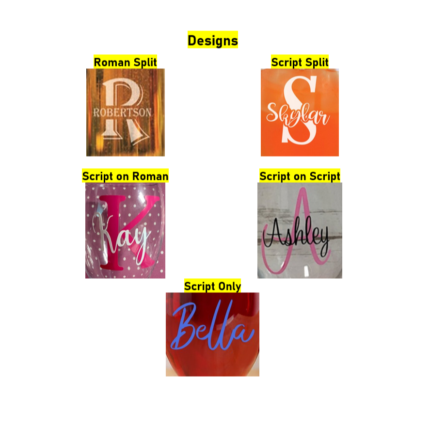 Personalized Wine Glass