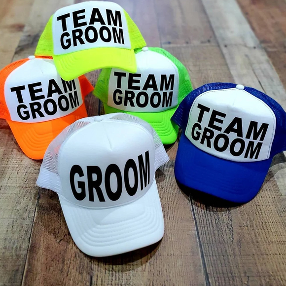 Team Groom Bachelor Party Trucker Hat