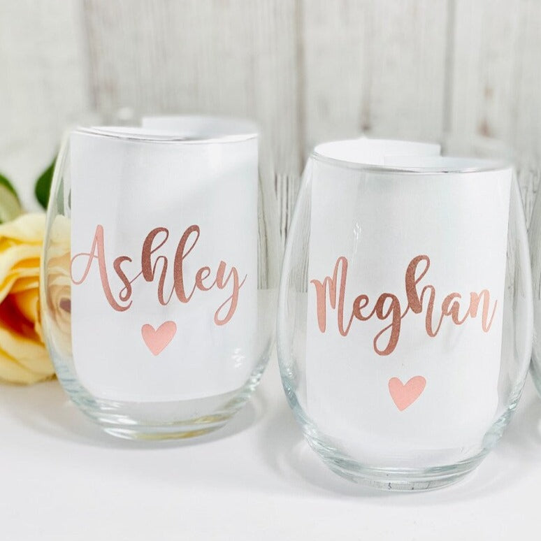Personalized Wine Glass