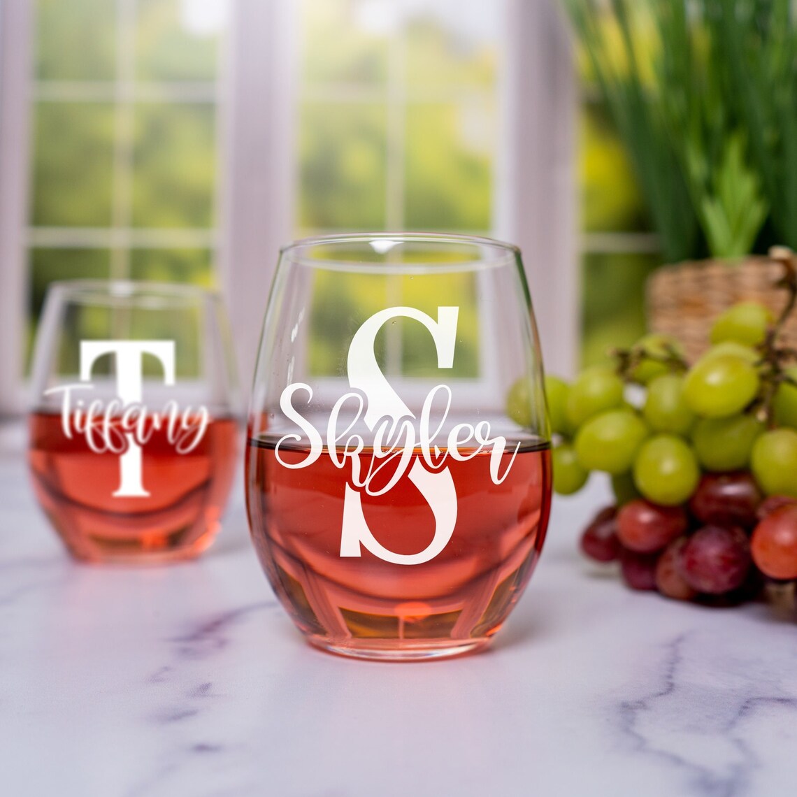 Personalized Wine Glass
