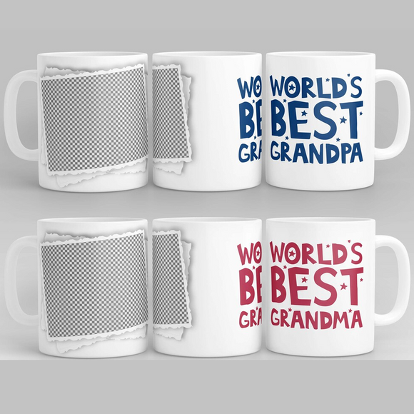 World's Best Grandparent Ceramic Mug