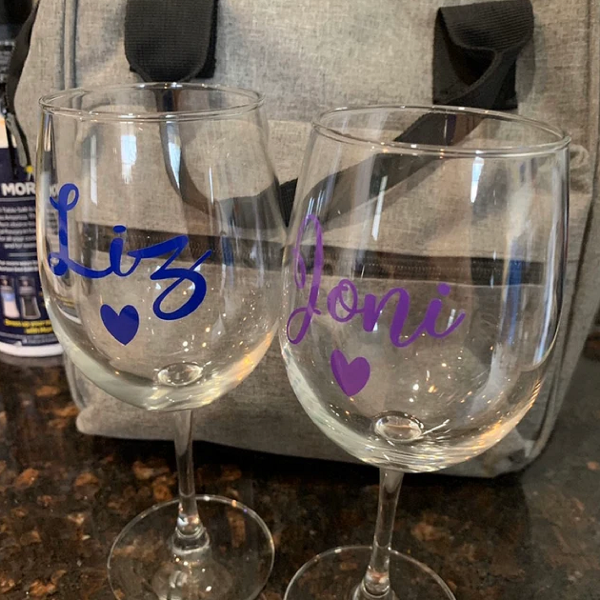 Personalized Wine Glass