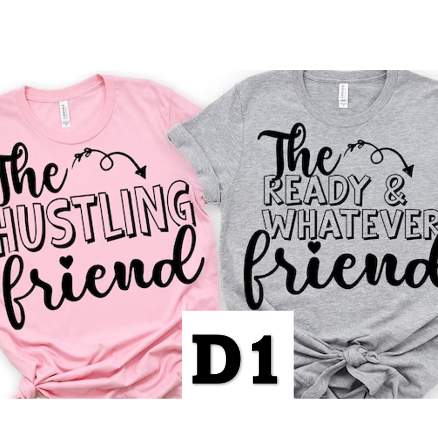 The Blank Friend Group Party T-Shirt