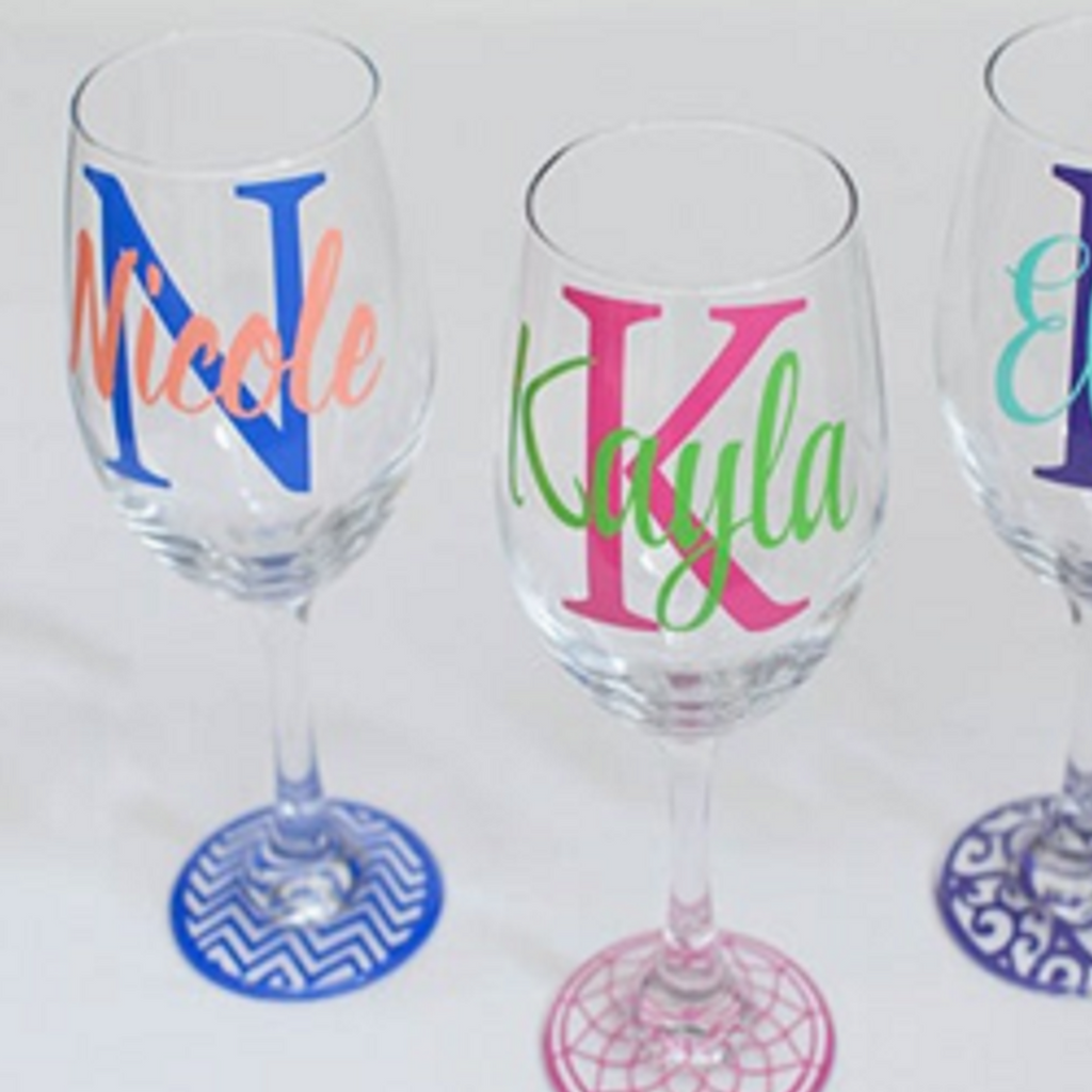 Personalized Wine Glass