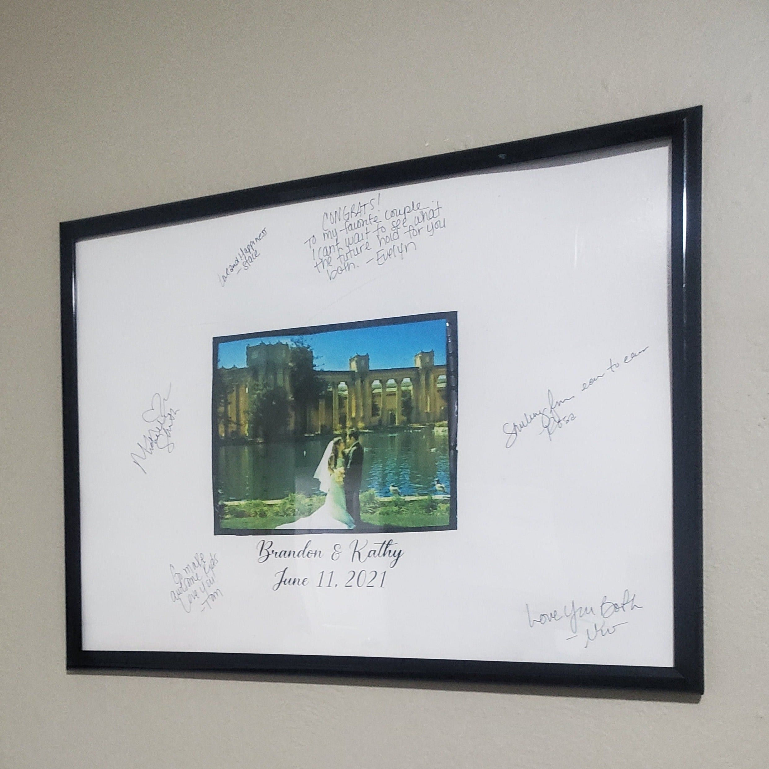 Wedding Signature Photo Mat