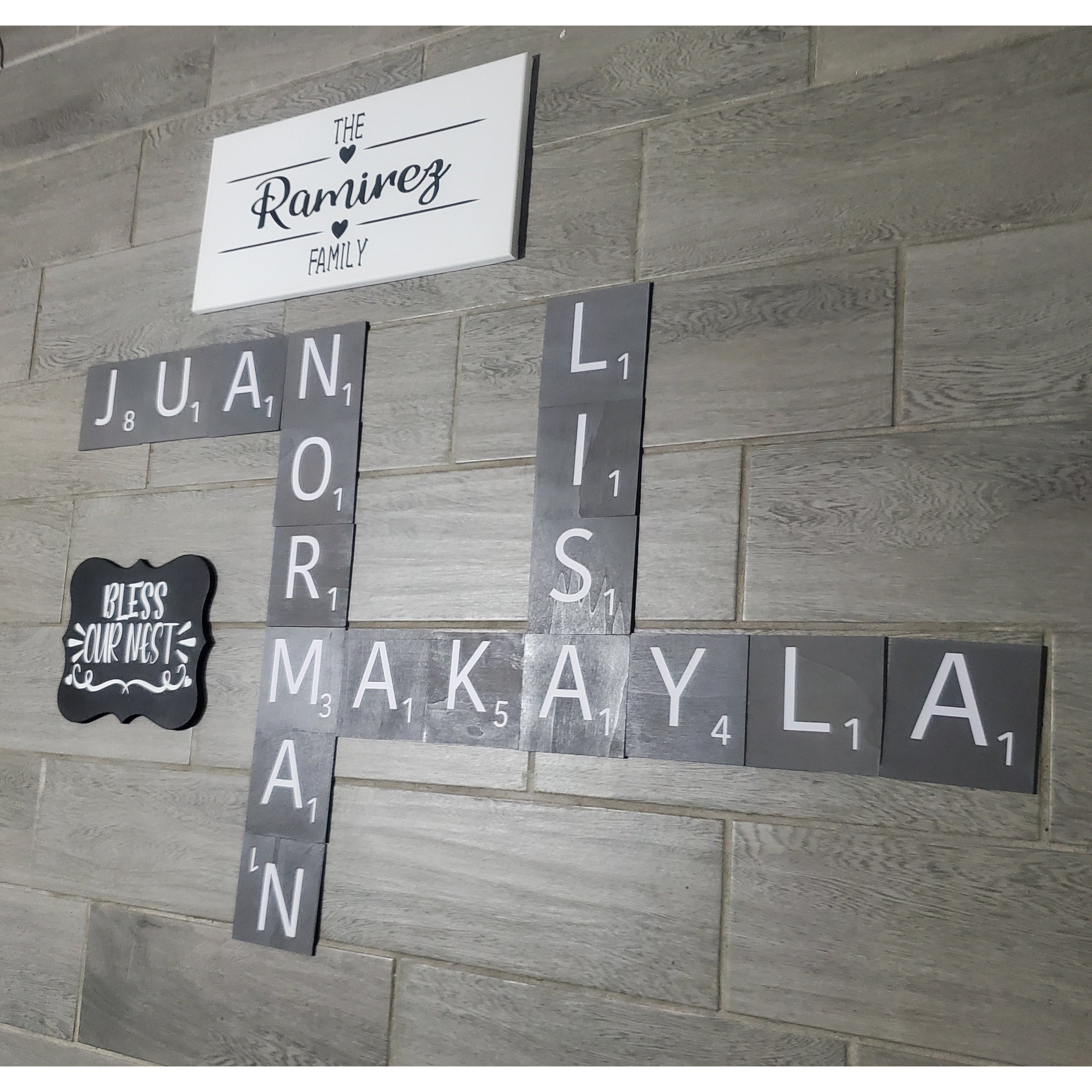 Scrabble Wall Décor Tiles