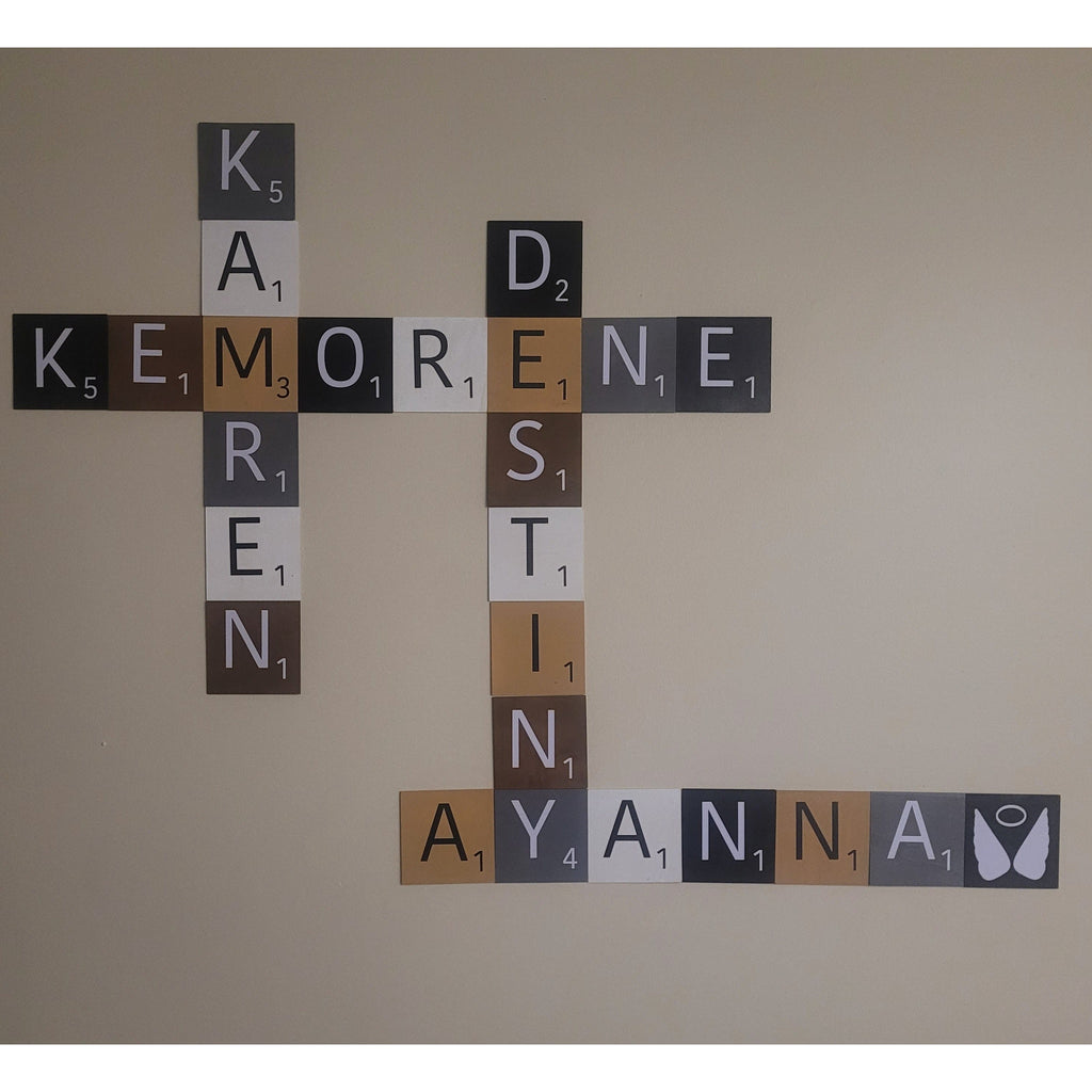 Scrabble Wall Décor Tiles