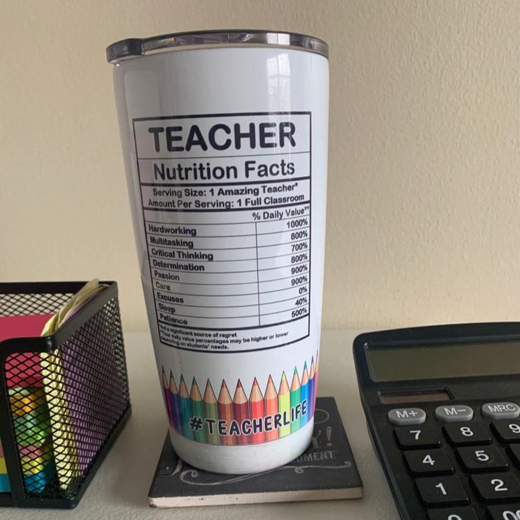 Teacher's Bitmoji Tumbler 20oz