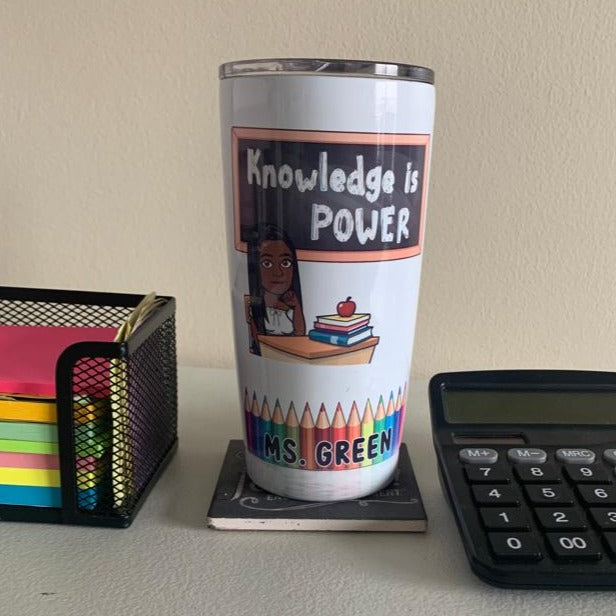 Teacher's Bitmoji Tumbler 20oz