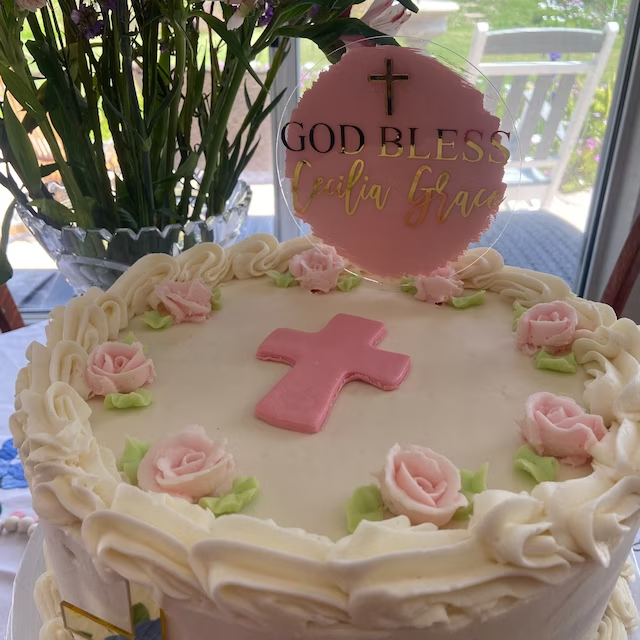 Religious Cake Topper
