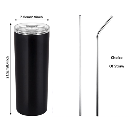Personalized Skinny Tumbler 20oz