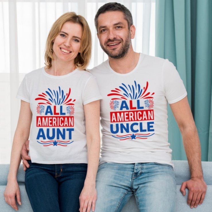 All American Family T-Shirt - 4Keepsake LLC