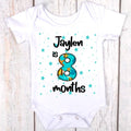 Baby Monthly Milestone Bodysuit Onesie - 4Keepsake LLC