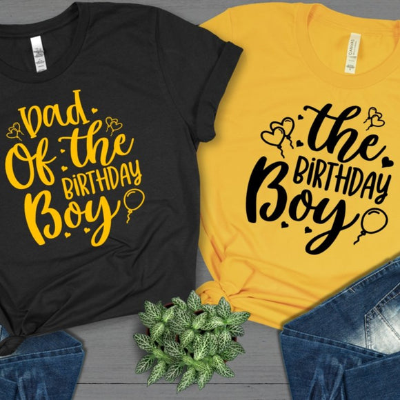 Birthday Boy's Family T-Shirt - 4Keepsake LLC