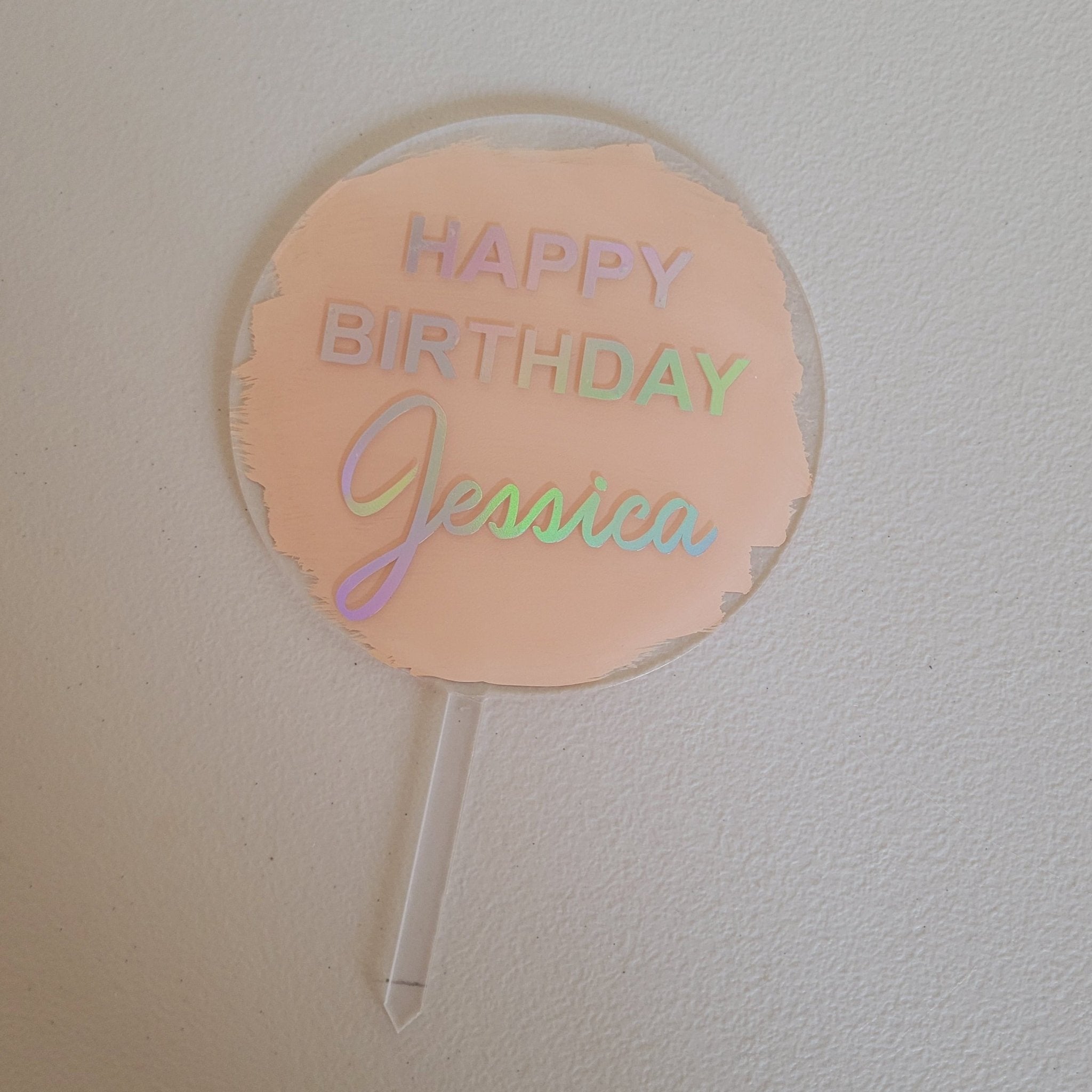 Birthday Cake Topper - 4Keepsake LLC
