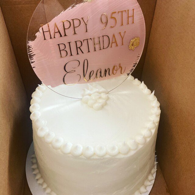 Birthday Cake Topper - 4Keepsake LLC