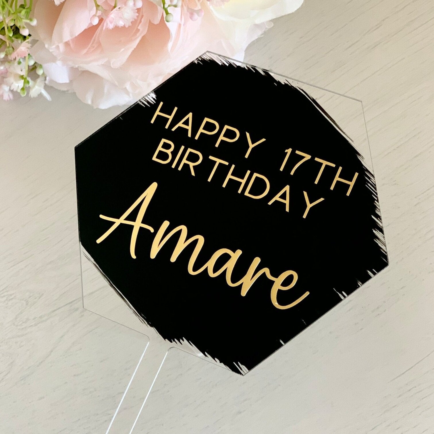 Birthday Cake Topper - 4Keepsake LLC