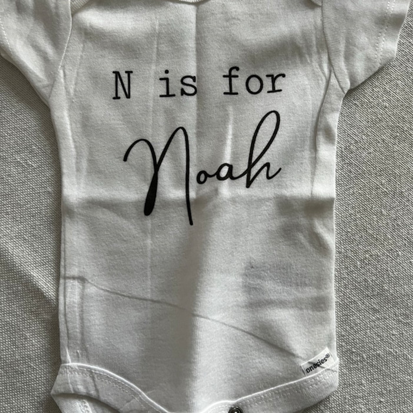 Blank is for Personalized Baby Bodysuit Onesie - 4Keepsake LLC