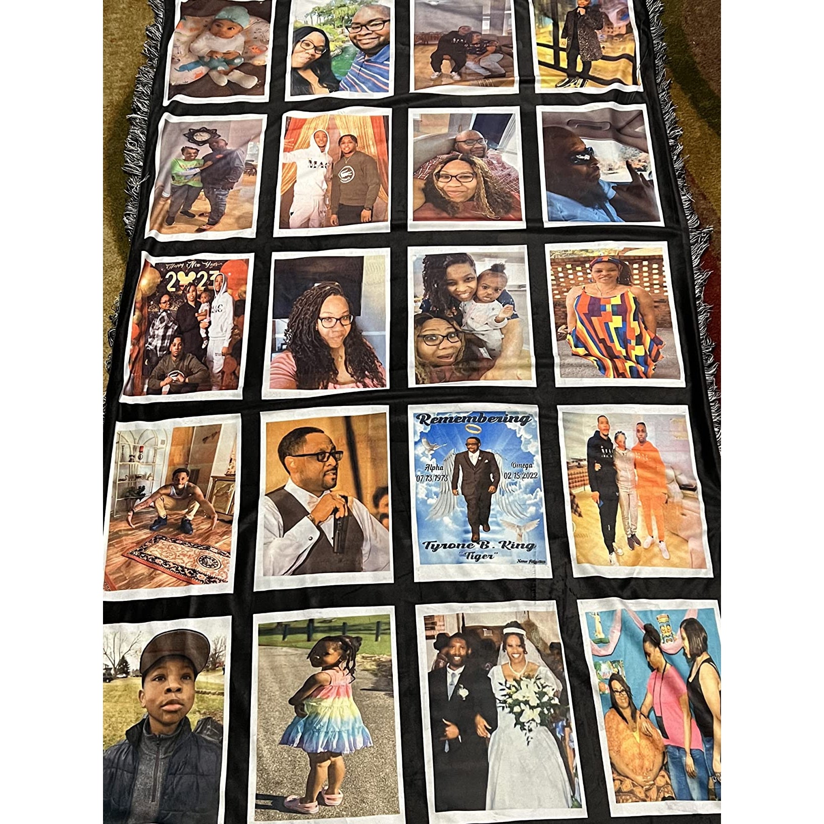 Personalized Throw Blanket