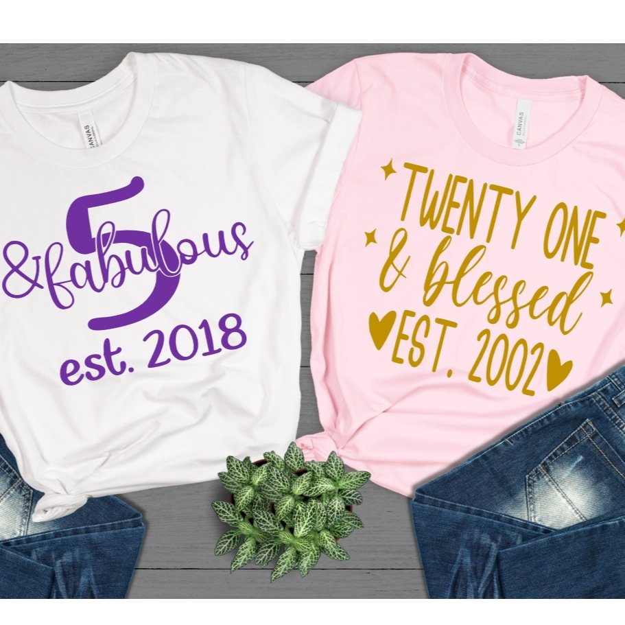 Celebrate Any Age Birthday T-Shirt - 4Keepsake LLC