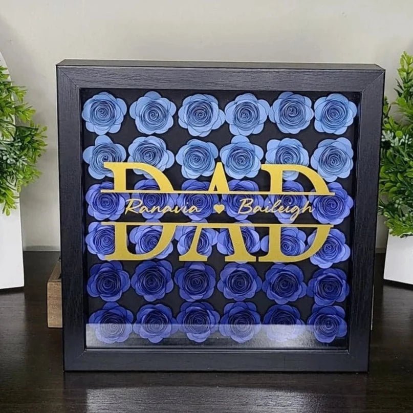 Celebrate Dad Shadow Box - 4Keepsake LLC