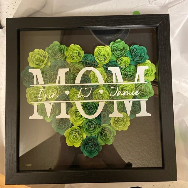Celebrate Mom Shadow Box - 4Keepsake LLC