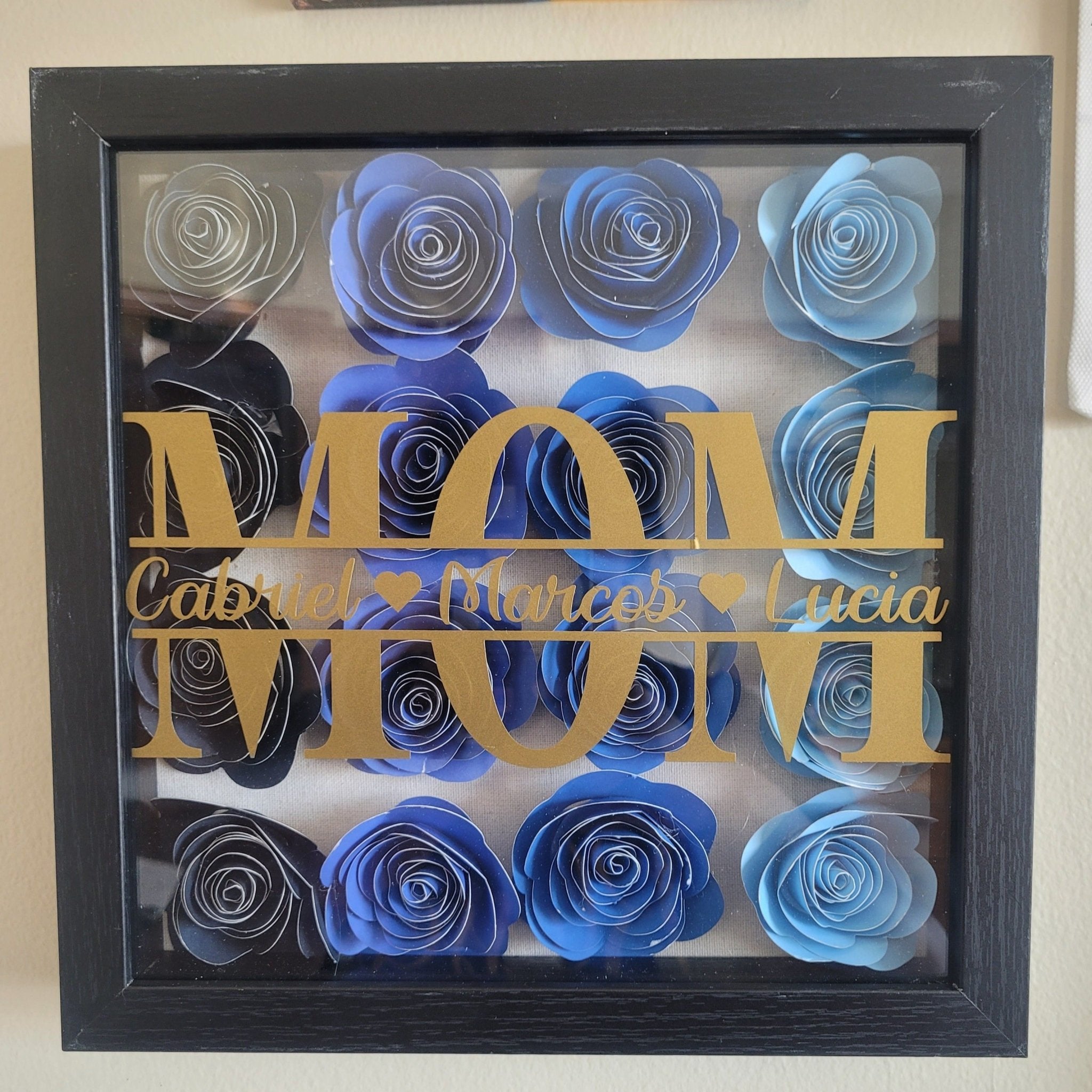 Celebrate Mom Shadow Box - 4Keepsake LLC