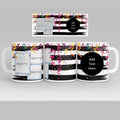 Celebration Photos with Text Ceramic Mug - 4Keepsake LLC