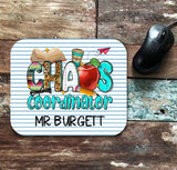 Chaos Coordinator Personalized Mousepad - 4Keepsake LLC