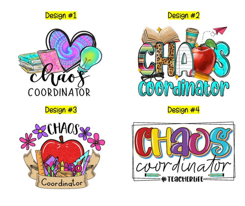 Chaos Coordinator Personalized Mousepad - 4Keepsake LLC