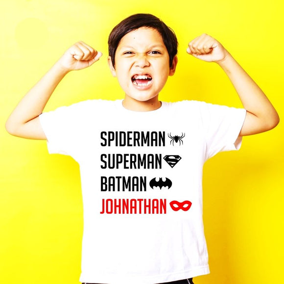 Child's Superhero T-Shirt - 4Keepsake LLC