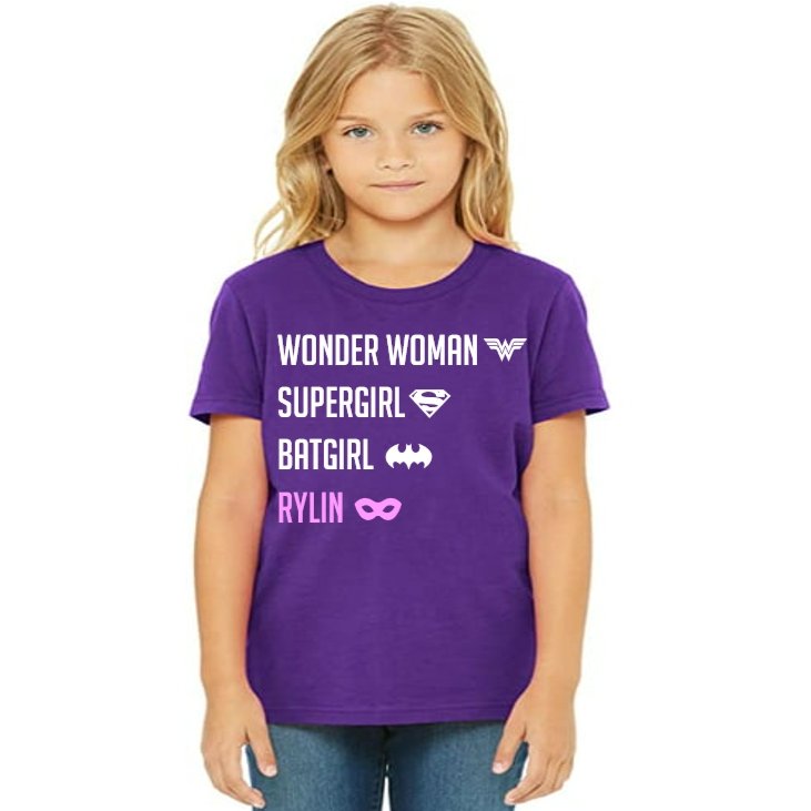 Child's Superhero T-Shirt - 4Keepsake LLC