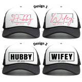Couple's Personalized Trucker Hat - 4Keepsake LLC