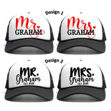 Couple's Personalized Trucker Hat - 4Keepsake LLC
