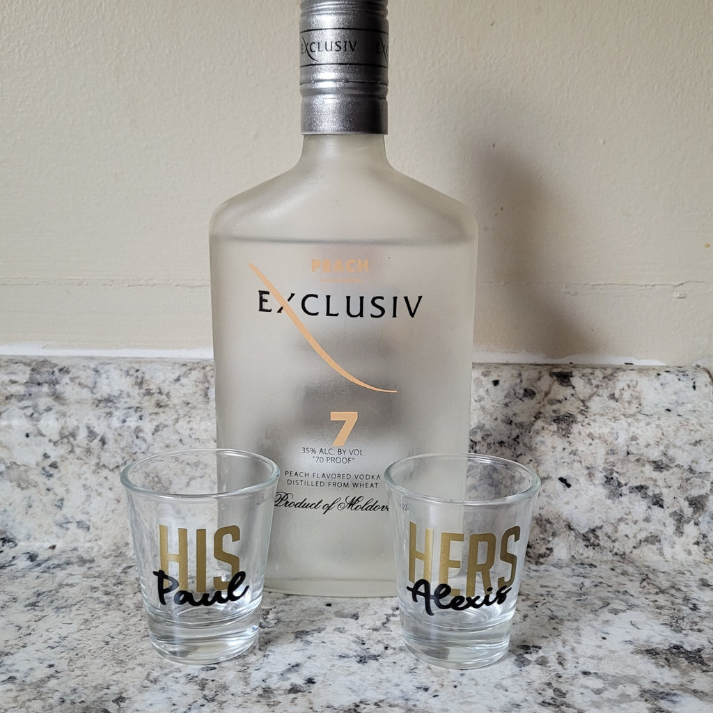 Couple's Shot Glasses - 4Keepsake LLC