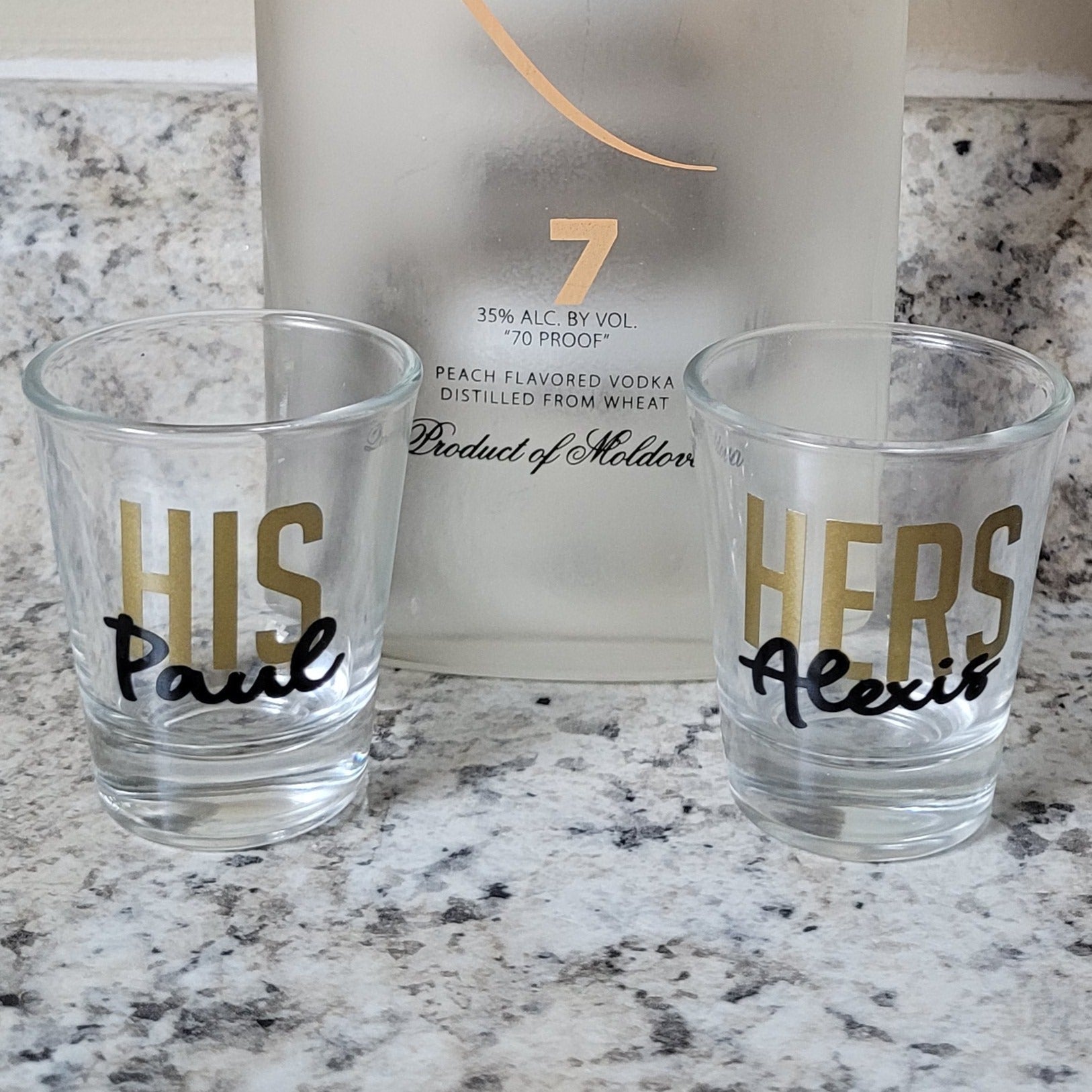 Couple's Shot Glasses - 4Keepsake LLC