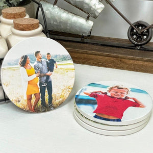 Custom Photo Coaster - 4Keepsake LLC