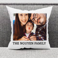 Custom Photo Message Throw Pillow Cover - 4Keepsake LLC