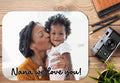 Custom Photo with Optional Text Mousepad - 4Keepsake LLC