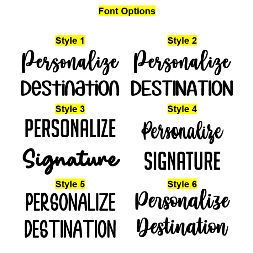 Destination or Celebration Clear Drinkware - 4Keepsake LLC