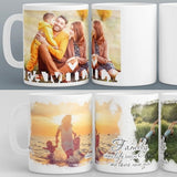 Family Photo Ceramic Mug - 4Keepsake LLC